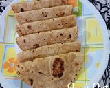 A picture of step 3 of Multigrain Rotis or Chapatis.