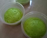 Foto langkah ke 5 dari resep Matcha Latte Custard Cup Bread.