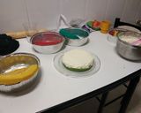 Foto del paso 5 de la receta: Unicornio rainbow cake