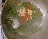 A picture of step 7 of Corn Palak.