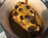 Une image de l'étape 5 de Gigot de chevreau confit au pruneaux et curry.