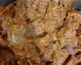 A picture of step 1 of Bbq karahi.