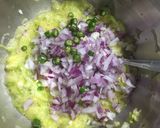 A picture of step 4 of Cabbage Pancakes.