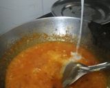 A picture of step 4 of Shahi paneer.