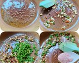 A picture of step 2 of Chilli Garlic Fried Rice.