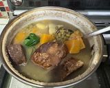 Foto langkah ke 1 dari resep Bubur Kacang Ijo Labu Kuning.
