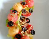 Foto del paso 7 de la receta: Ensalada de frutas con vinagreta de alcaparras