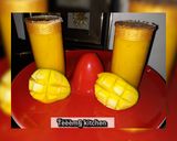 A picture of step 4 of Mango smoothie.