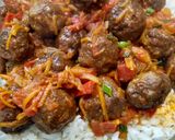 Foto del paso 6 de la receta: Albóndigas en salsa con arroz
