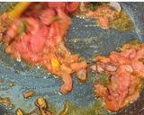 A picture of step 2 of Arvi and Turai sabzi.