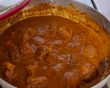 A picture of step 7 of Pork with Three Chiles.