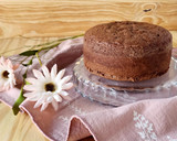 Foto del paso 1 de la receta: 🍰🍫 Torta húmeda con ganache de dulce de leche, chantilly con hilos de chocolate 🍫🍰