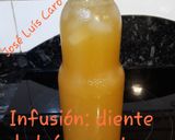 Foto del paso 2 de la receta: Infusión de diente de león, menta y zumo de naranja