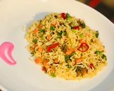 Vegetable Jollof ricematakin girki5 hoto