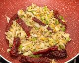 A picture of step 10 of Restaurant Style Lasooni Methi with Spring Onions & Nutty Paste.