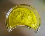 A picture of step 3 of Walnut Pesto just in 5 minutes 😋 ~Dressing Sauce ~No Onion 🧅 No Garlic 🧄.