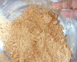 A picture of step 3 of Gujarati Fafda 😋😋😋.