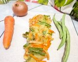 Foto langkah ke 4 dari resep Kakiage (Bakwan Sayur ala Resto Udon).