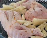 Foto del paso 5 de la receta: Pollo con patatas a la diabla