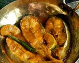 সাতকরা দিয়ে পাঙ্গাস বাগাড়। রেসিপির ধাপ 5 ছবি