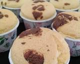 Mini sponge kek vanila/coklat