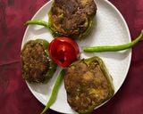 A picture of step 3 of Stuffed capsicum.
