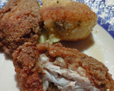 Foto del paso 5 de la receta: Alitas con cajún y bombas de polenta rellenas