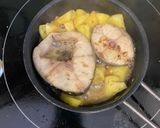 Hình bước làm 3 của món Canh chua cá bóp