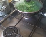 A picture of step 3 of Kashmiri Haak.
