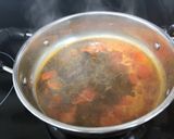 A picture of step 3 of Rasam without garlic.