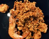 Foto del paso 11 de la receta Arroz con Rape y Langostino Tigre a la Paella Terminado en el Horno