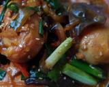 Szechuan caramel mushroom chicken langkah memasak 6 foto