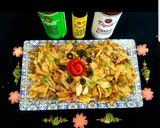 A picture of step 4 of Penne pasta.
