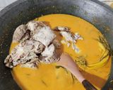 Foto langkah ke 4 dari resep Gulai Otak Daun Tapak Liman (Masakan Minang).