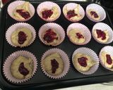 A picture of step 5 of Eggless Vanilla Plum Jam Cup cake.