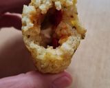 Foto del paso 7 de la receta: Croquetas de mijo con corazón de queso y tomate deshidratado 🧀 🍅 sin gluten y con opción vegana