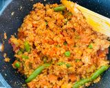 A picture of step 6 of Potato and soya mince bake.
