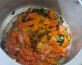 A picture of step 3 of Beetroot masala Daliya.