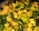 डाळ कांदापात भाजी (dal kandapat bhaji recipe in marathi) रेसिपी स्टेप 10 फोटो