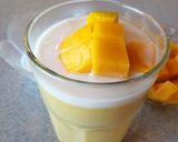 รูปขั้นตอนการทำที่ 6 ของ Pudding Mango Coconut milk 🥭🥭 พุดดิ้งมะม่วงน้ำกะทิ 😋