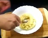 A picture of step 1 of Potato Nuggets.