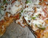 A picture of step 8 of Chicken Tikka Pizza.