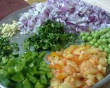 A picture of step 1 of Special Paneer bhurji.