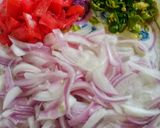 A picture of step 2 of Fresh tomato salsa.