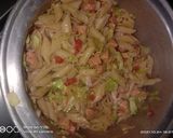 A picture of step 8 of Chicken tikka pasta 🍝.