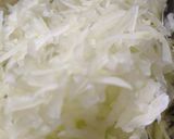 A picture of step 1 of Raw Papaya Sambharo.