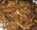 Foto del paso 6 de la receta Cintas con verdurita y con ternera en salsa de ostras al estilo chino