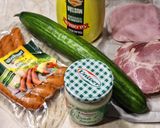 Magyaros "palacsinta szusi" recept fázis 1 fotója