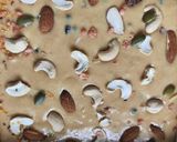 A picture of step 8 of Besan Banana Cake.