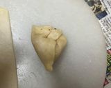 A picture of step 4 of Moong Dal Samosa.